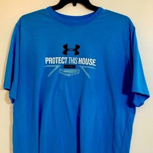 Under Armour Vintage TShirt Sz 2XL Loose HeatGear